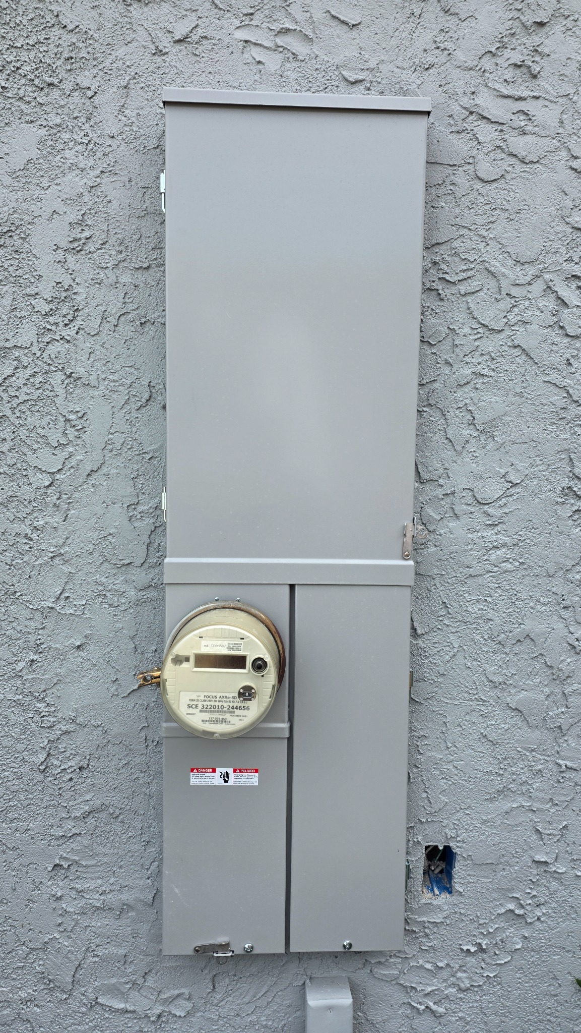 Completed 200 amp residential electrical panel upgrade